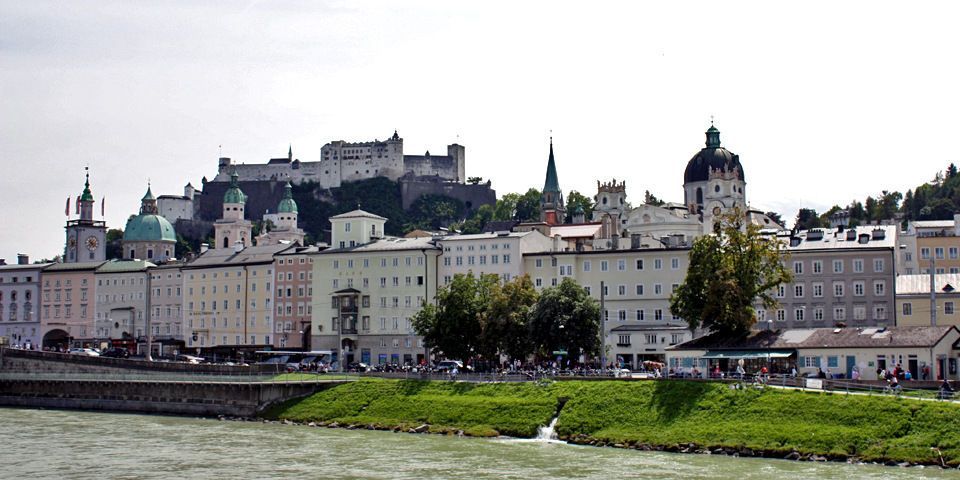 Altstadt, the Old Town, Salzburg, Austria