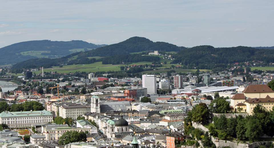 view from Hohensalzburg, Salzburg, Austria