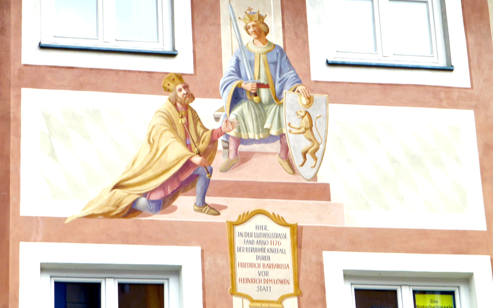 Barbarossa fresco, Garmisch- Partenkirchen 