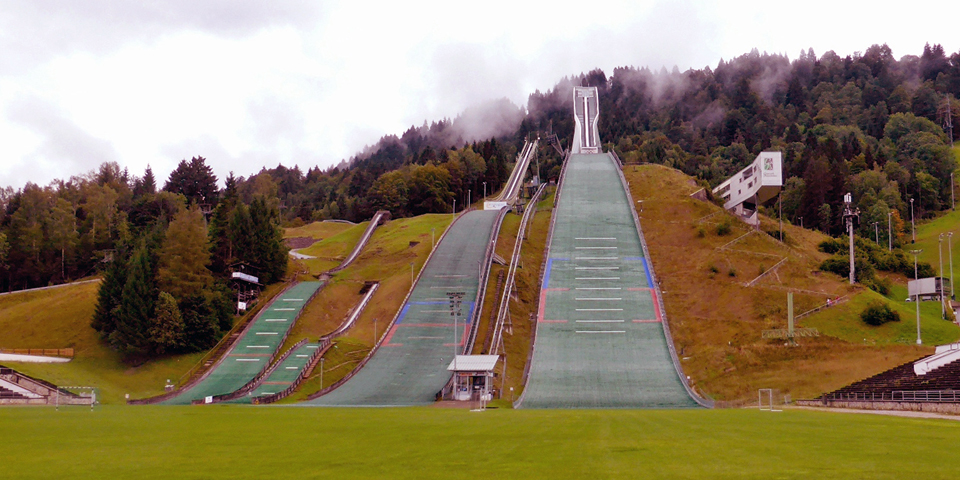 Olympic jump, Garmisch-Partenkirchen, Germany