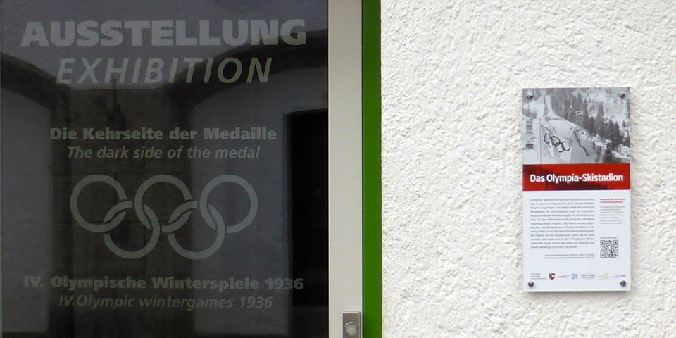 The Dark Side of the Medal, olympic Stadium, Garmisch-Partenkirchen