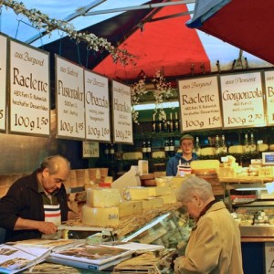 cheese shop, Viktualienmarkt, Munich