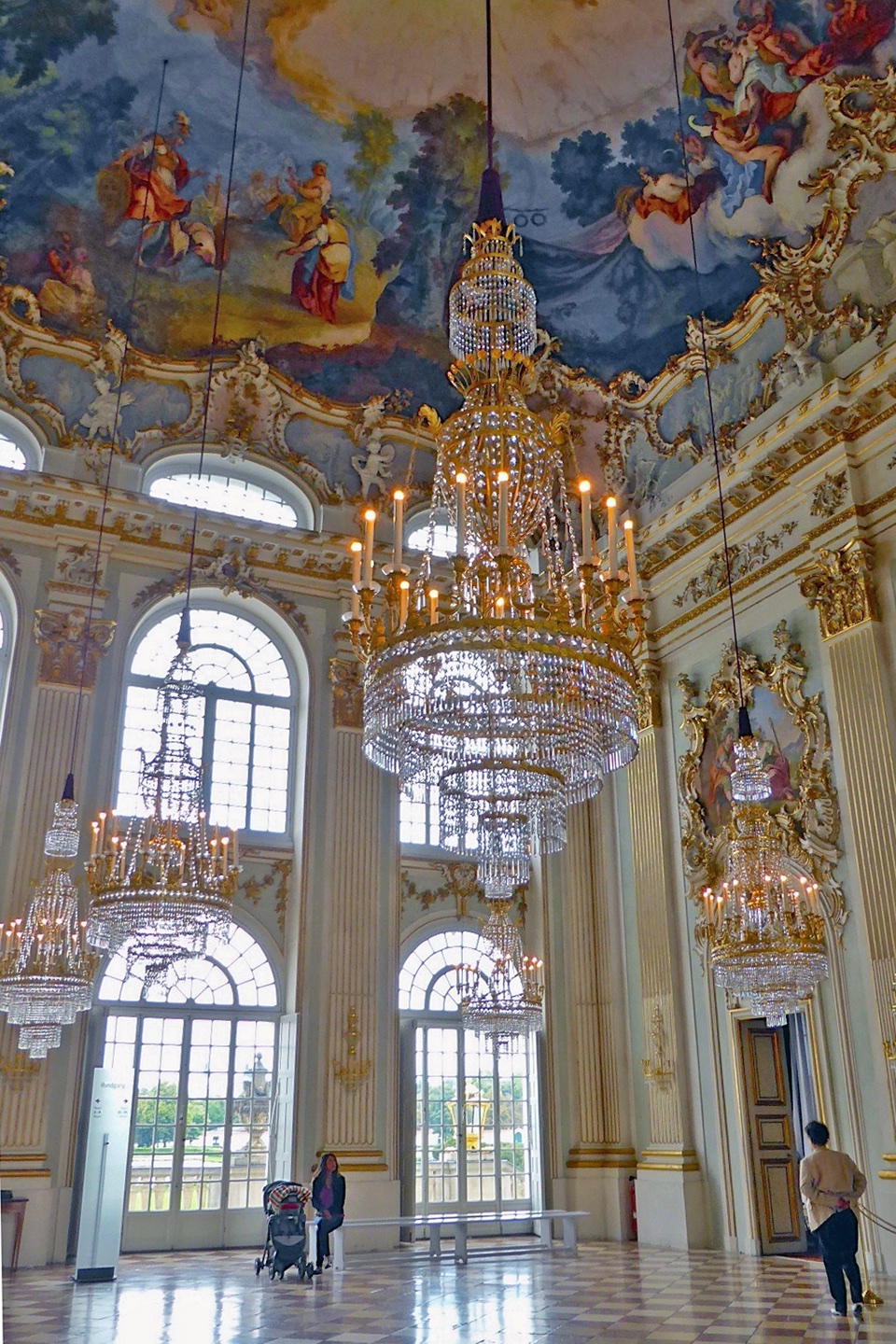 Great Hall, Nymphenburg Palace, Munich, Germany
