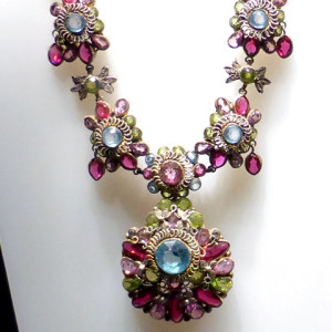 Swarovski necklace, circa 1930s, Swarovski Crystal Worlds, Wattens, Austria