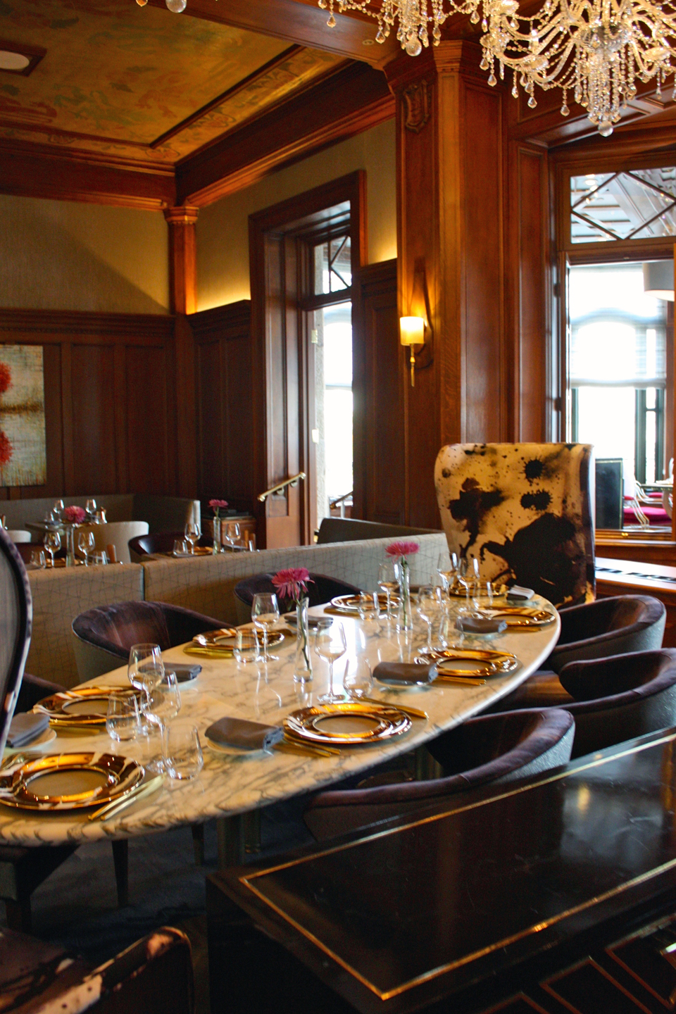 Champlain dining room, Chateau Frontenac, Quebec City