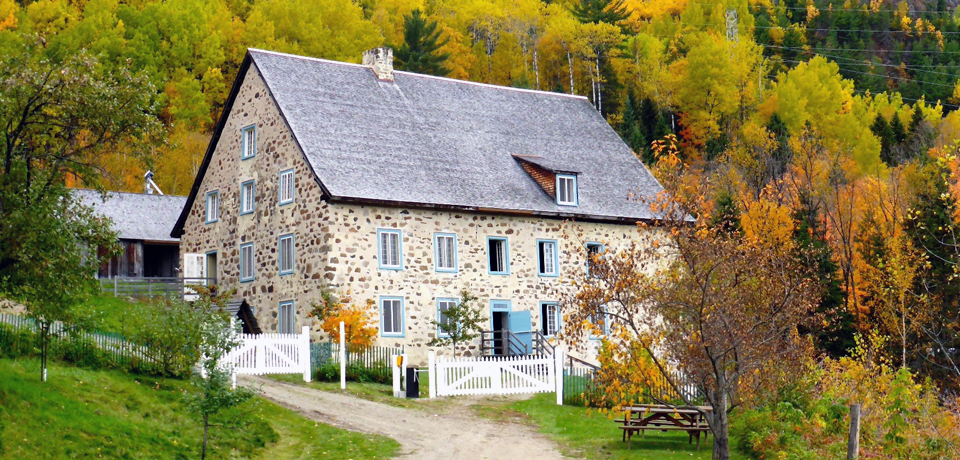 Boulangerie La Rémy mill, Charlevoix, Quebec, Canada