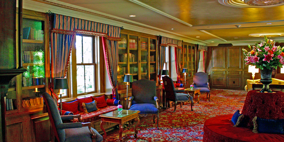 The American Club library, Kohler, Wisconsin