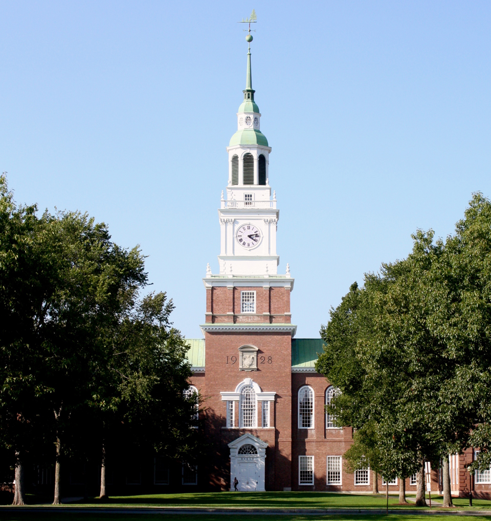 Dartmouth green, Dartmouth College, Hanover, New Hampshire