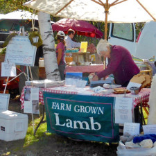 lamb, Stowe Farmers Market 