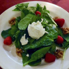 raspberry spinach salad, Snowflake Mountain Resort and Spa