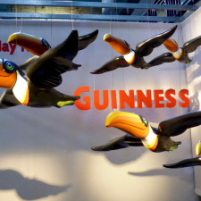 It’s A Lovely Day for a Guinness toucan, Guinness Storehouse, Dublin