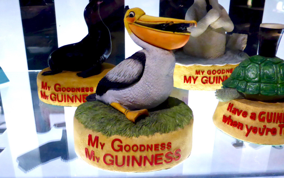 My Goodness, My Guinness pelican, Guinness Storehouse, Dublin