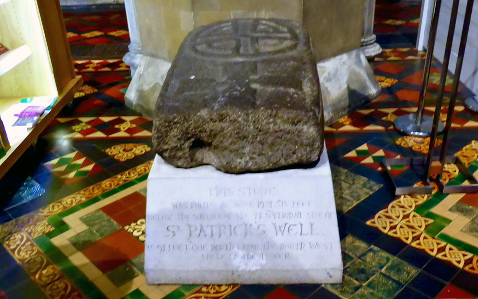St. Patrick's well, St. Patrick's Cathedral, DublinSt. Patrick's well, St. Patrick's Church, Dublin