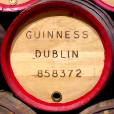 Guinness barrel, Guinness Storehouse, Dublin