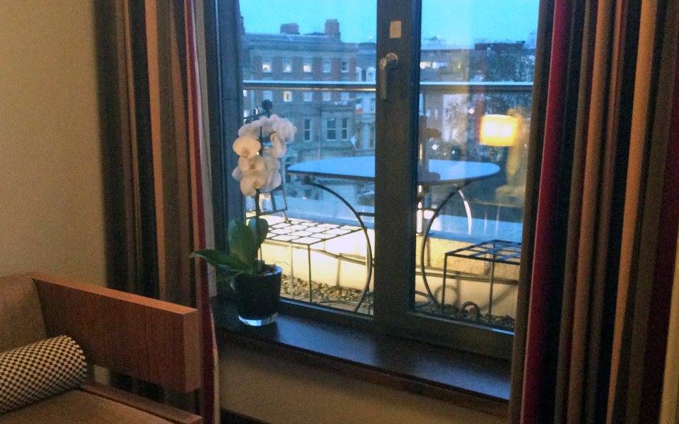 view of balcony, Fitzwilliam Hotel, Dublin