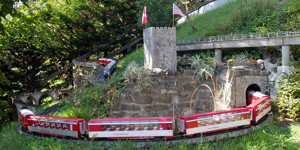 The Hauswirths’ model trains, Frutigen, Switzerland