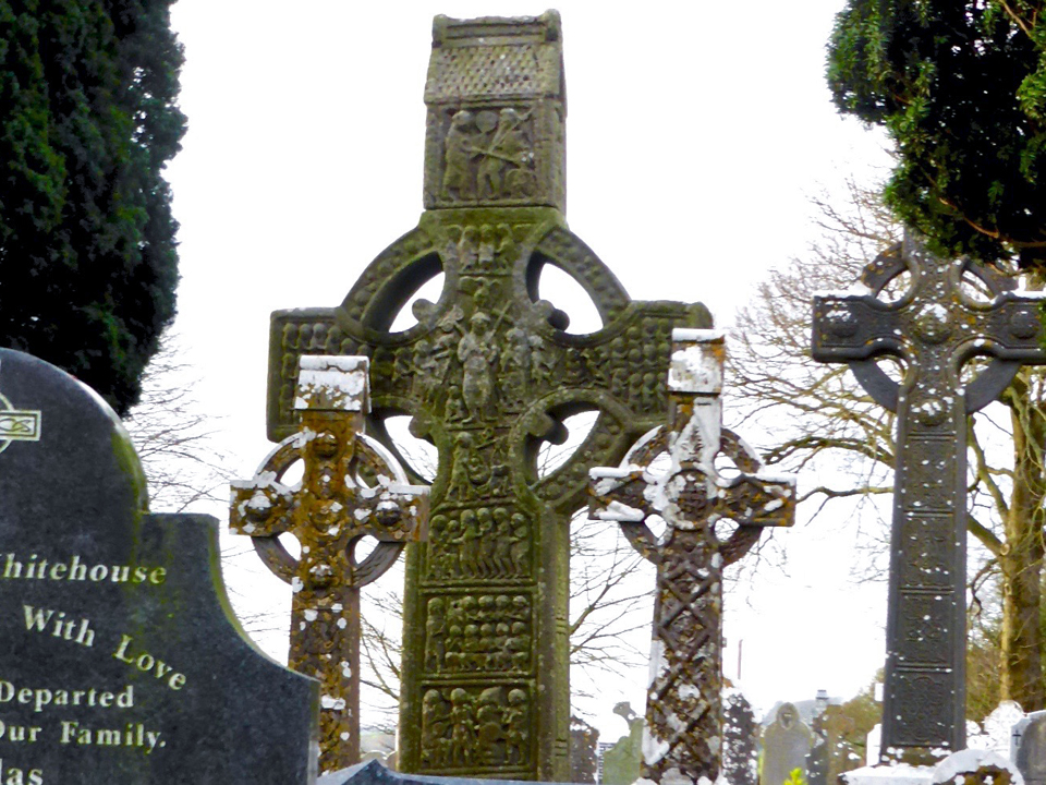 high crosses, Monasterboice, County Meath, Ireland