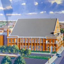 The Union Tabernacle,renamed Ryman Auditorium, from a painting at Ryman Auditorium