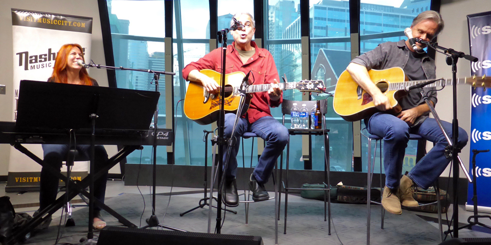 Hit songwriters Victoria Shaw, Jim Photoglo, and Marc Beeson performed recently in a live taping of Heroes Behind the Hits in celebration of Jet Blue's new service to Nashville