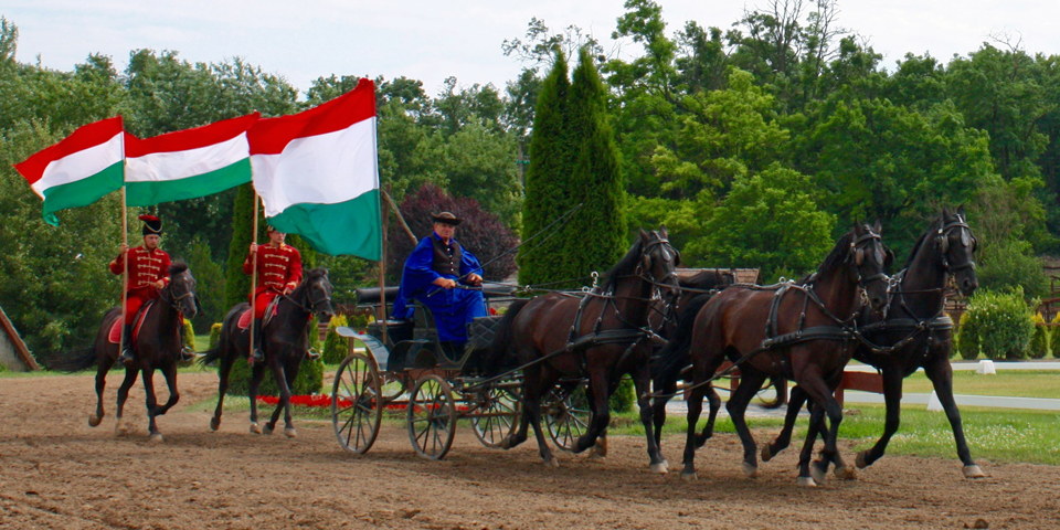Hungarian Horsemen, an optional excursion during our Viking River Cruise