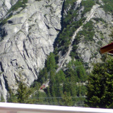 funicular to Lake Gelmersee, Switzerland
