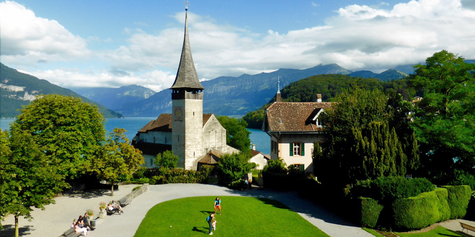 Spies Castle Church, Spiez, Switzerland