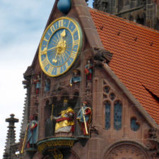 Frauenkirche’s glockenspiel, Nuremberg, Germany