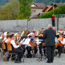 brass band, Brienz Folk Concert, Brienz, Switzerland