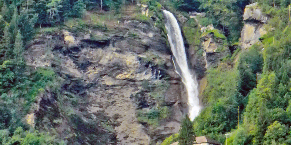 Reichenbach Falls. Meiringen, Switzerland