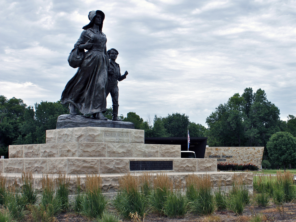 Pioneer Woman statue, Ponca City, Oklahoma