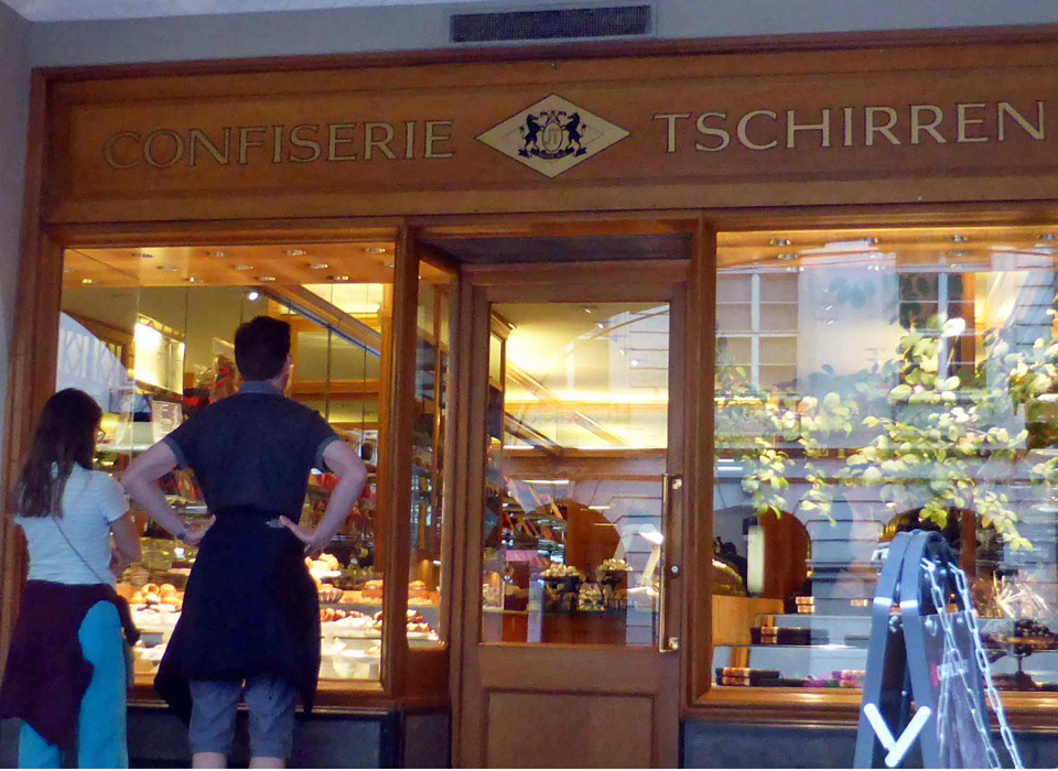 Confiserie Tschirren, Bern, Switzerland.