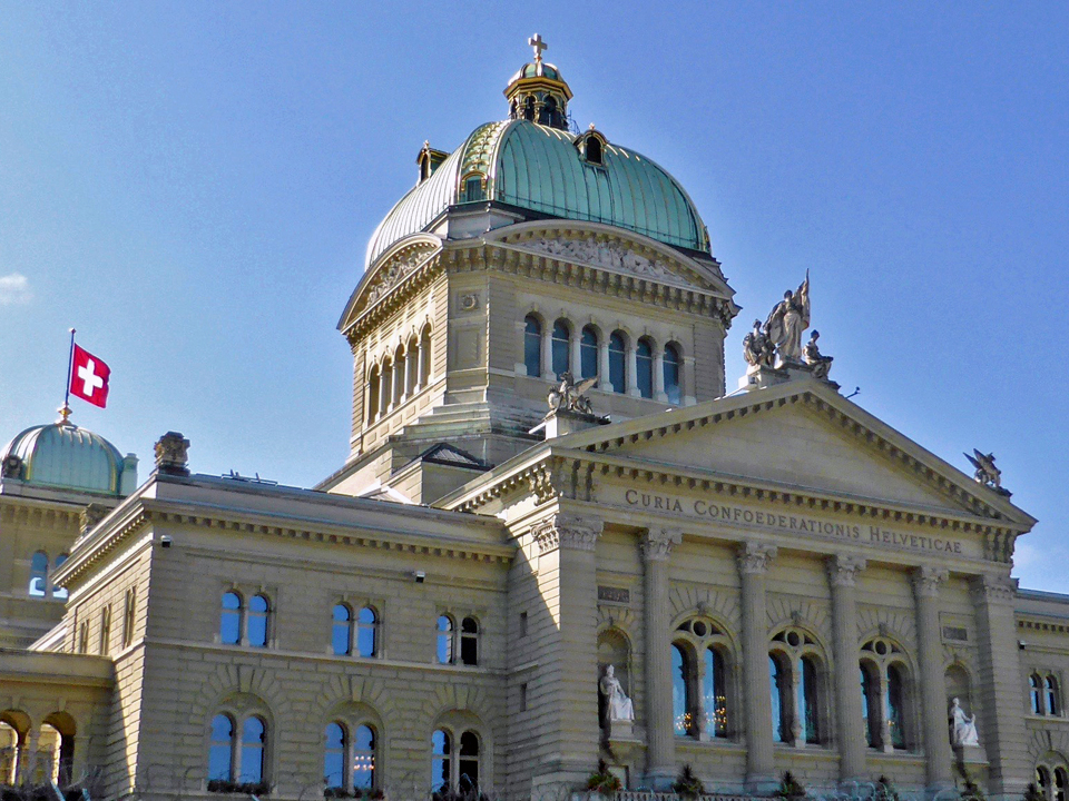 Federal Palace, home to Parliament, Bern, Switzerland