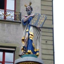 Moses fountain, Bern, Switzerland