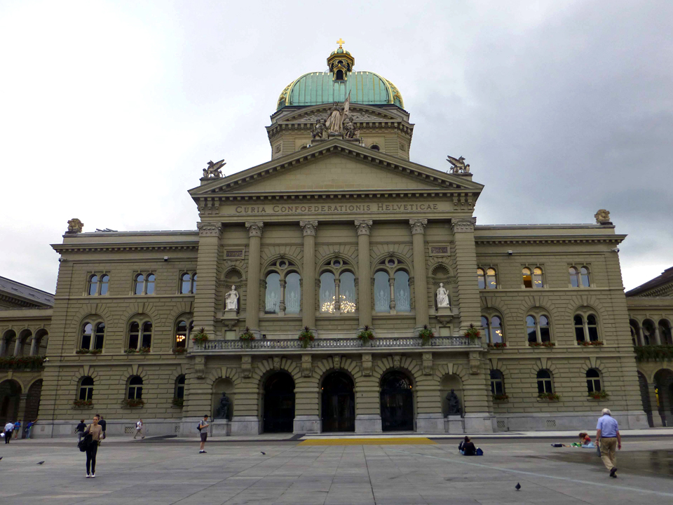 Federal Palace, home to Parliament, Bern, Switzerland