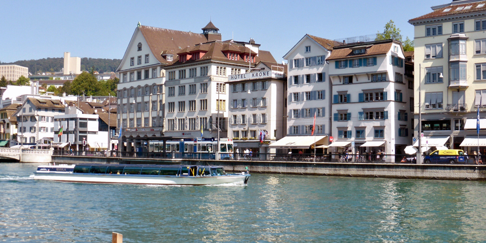 The Limmat River, Zurich