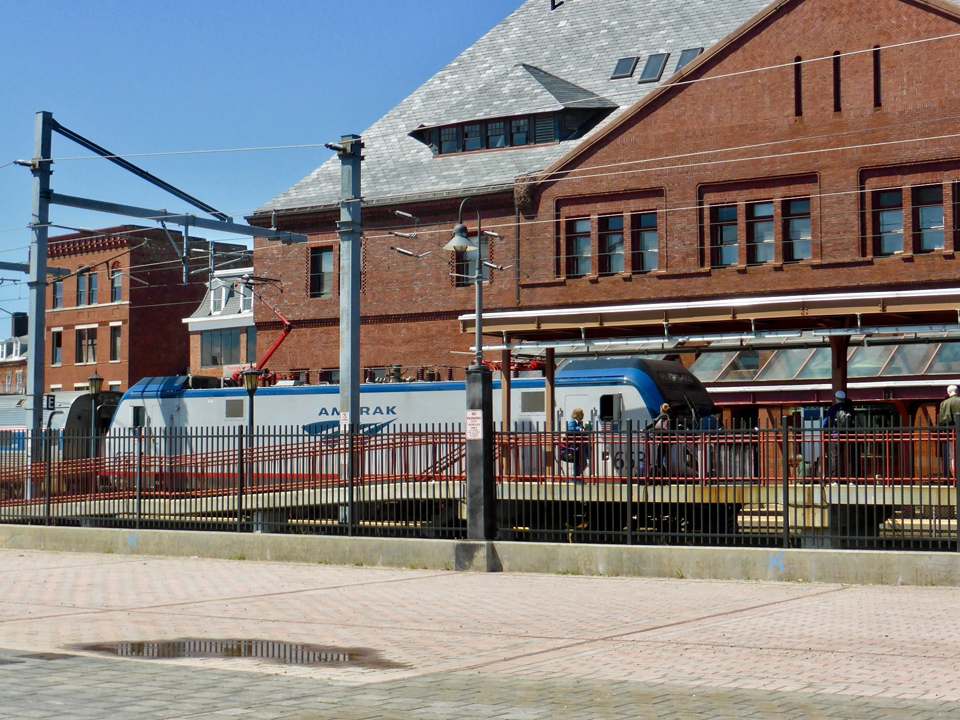 Amtrak, Union Railway Station, New London, Connecticut