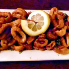 calamari appetizer, Tony D's, New London, Connecticut