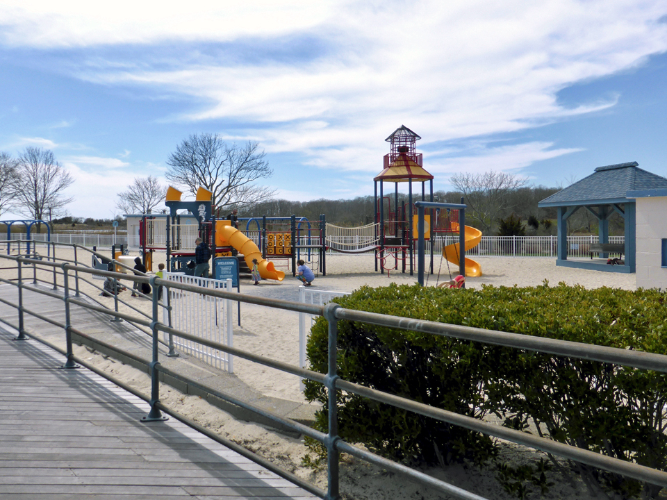 playground, Ocean Beach Park, New London, Connecticut