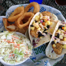 Two Fish Tacos, Willy Dunn's Grille, Ludlow, Vermont