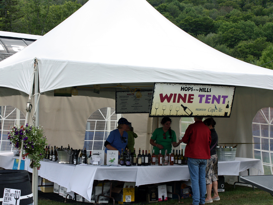 wine tent, wine, Hops in the Hills, Jackson Gore Inn courtyard, Okemo Mountain Resort, Vermont.jpg