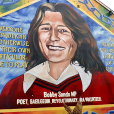 Bobby Sands mural, Belfast, Northern Ireland