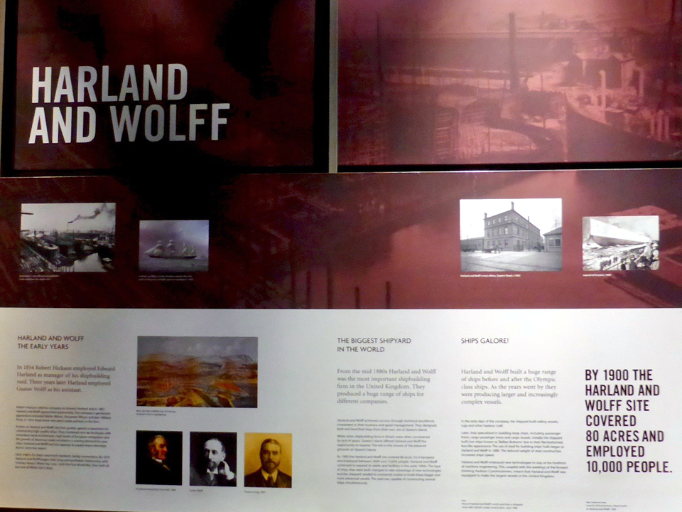 Harland and Wolff shipyard, largest in world, Belfast, Northern Ireland