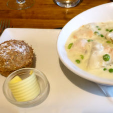seafood chowder, a meal in itself, Ballygally Castle, Northern Ireland