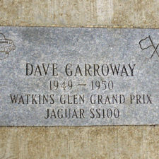 Dave Garroway plaque, Watkins Glen, NY