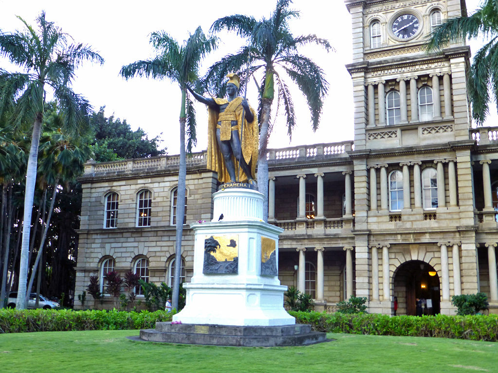 King Kamehameha statue, Honolulu, Hawaii