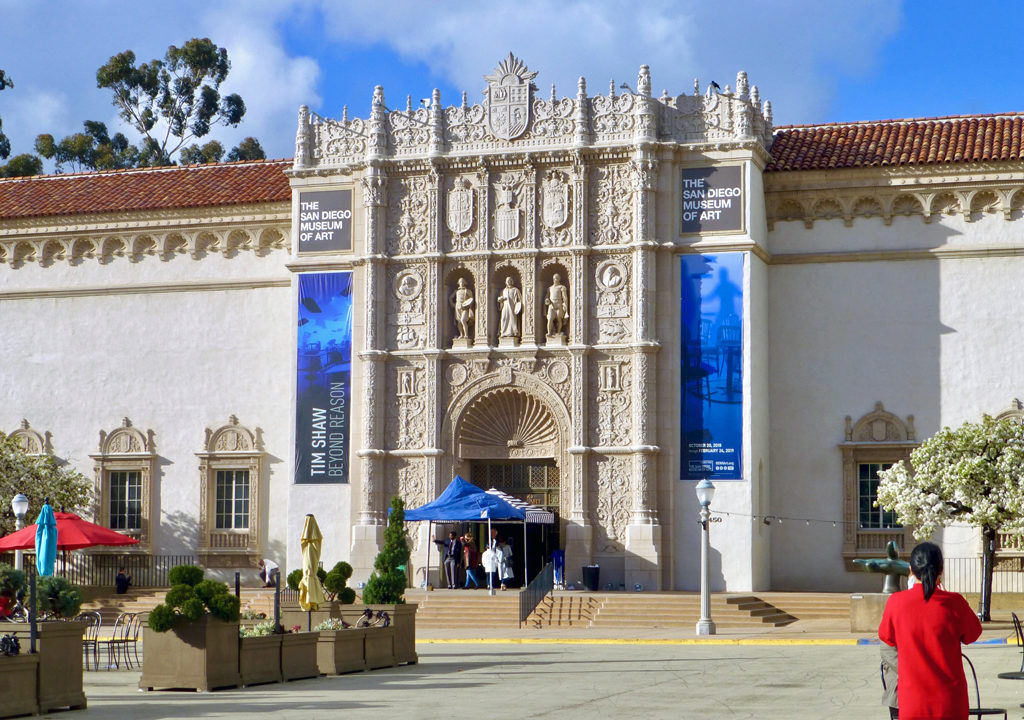 Museum of Art, Balboa Park, San Diego, California