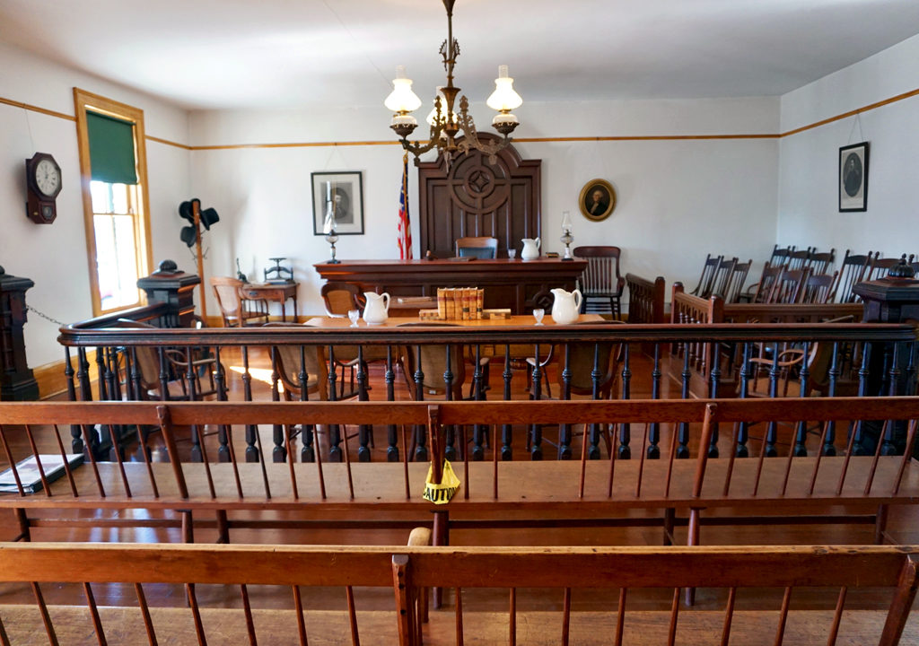 Whaley House courthouse, Old Town, San Diego, California