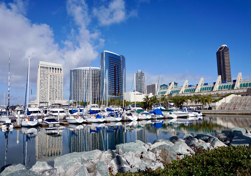 Marriott Marquis, marina and San Diego Convention Center