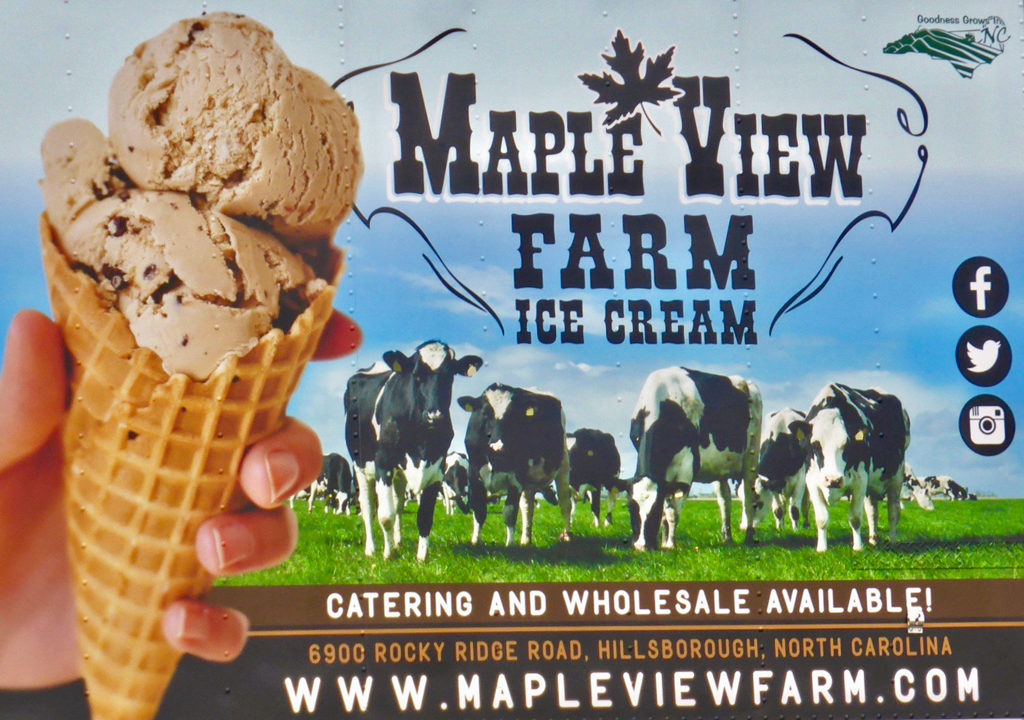 Maple View Farm Ice Cream, Chapel Hill, NC