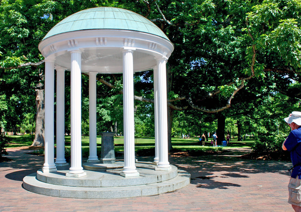 Old Well, symbol of UNC, Chapel Hill, NC